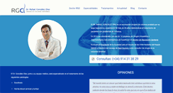 Desktop Screenshot of doctorrafaelgonzalezdiaz.com