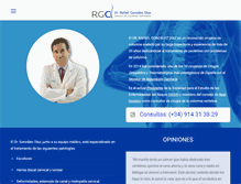 Tablet Screenshot of doctorrafaelgonzalezdiaz.com